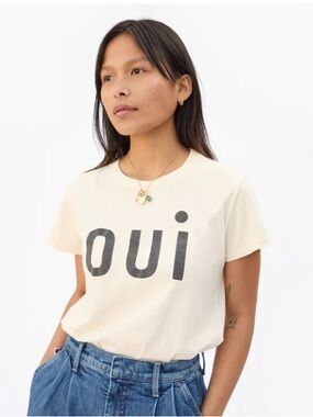 Clare V. "Oui" Classic Tee